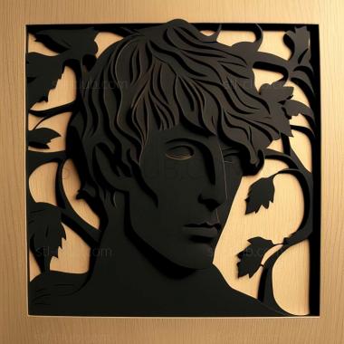 3D model Aubrey Beardsley (STL)